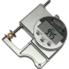 Electronic Thickness Gages; Minimum Measurement (Decimal Inch): 0; Maximum Measurement (Inch): 1.0625; Maximum Measurement (mm): 26.15; Resolution (mm): 0.01; Resolution (Decimal Inch): 0.0005; Accuracy (Decimal Inch): 0.0015; Maximum Measurement (Decimal