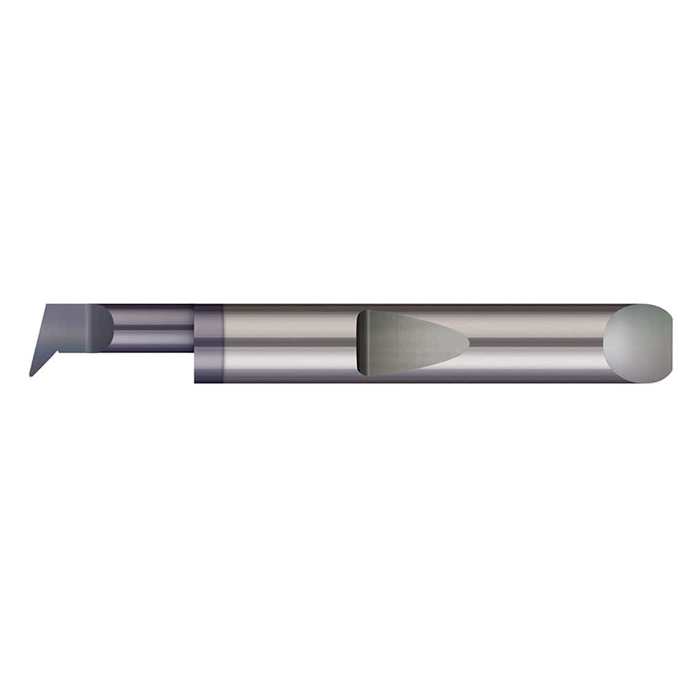 Profiling Tools; Minimum Bore Diameter (Decimal Inch): 7/32; Maximum Bore Depth (Decimal Inch): 3/4; Radius: 0.0050; Overall Length (Decimal Inch): 2; Shank Diameter (Inch): 1/4; Projection: Projection; Finish/Coating: AlTiN; Projection (Decimal Inch): 0.