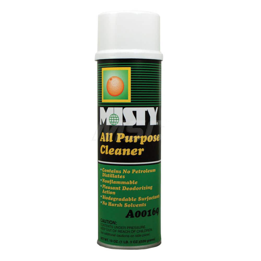 All-Purpose Cleaner: 19 gal Can Foam & Aerosol, Citrus Scent