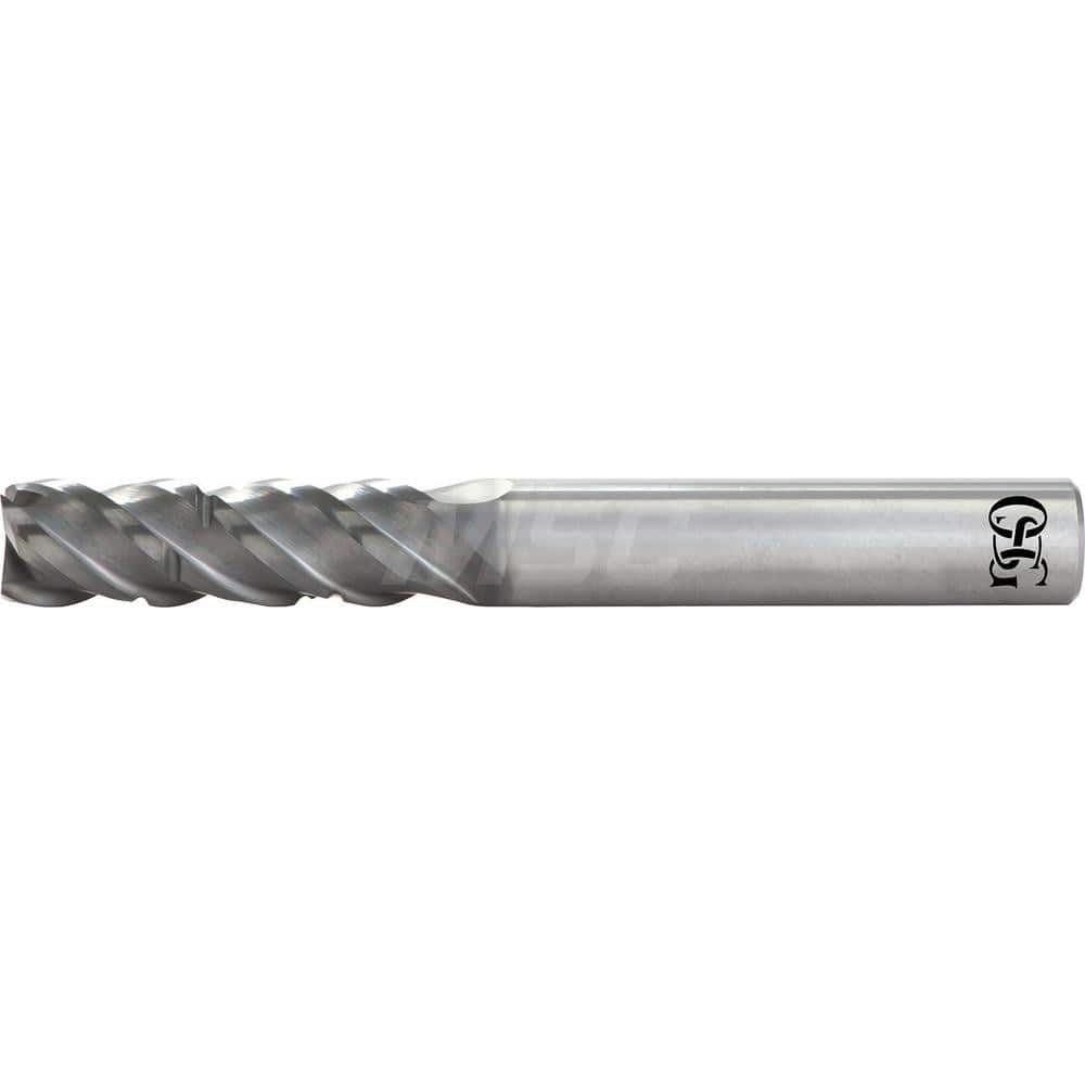 Square End Mill: 5/8'' Dia, 1-7/8'' LOC, 5/8'' Shank Dia, 5'' OAL, 5 Flutes, Solid Carbide Single End, Duarise Finish, 0 ° Variable Helix, Centercutting, RH Cut, RH Flute