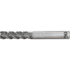 Square End Mill: 50mm LOC, 16mm Shank Dia, 125mm OAL, 5 Flutes, Solid Carbide Single End, Duarise Finish, 0 ° Variable Helix, Centercutting, RH Cut, RH Flute