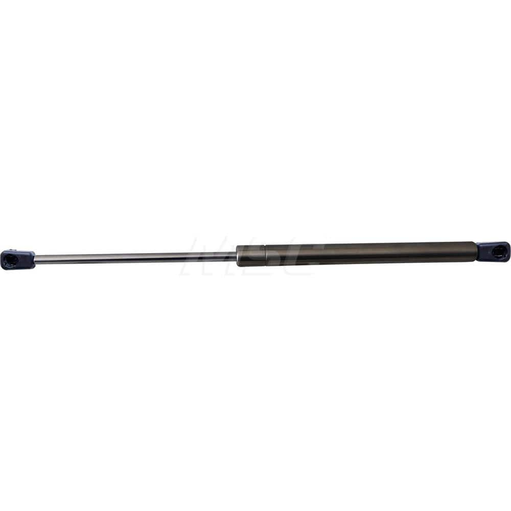 Hydraulic Dampers & Gas Springs; Fitting Type: None; Material: Steel; Extended Length: 17.19; Load Capacity: 100 lbs; Rod Diameter (Decimal Inch): 0.25; Tube Diameter: 0.590; End Fitting Connection: Plastic Ball Socket; Compressed Length: 11.01; Extension