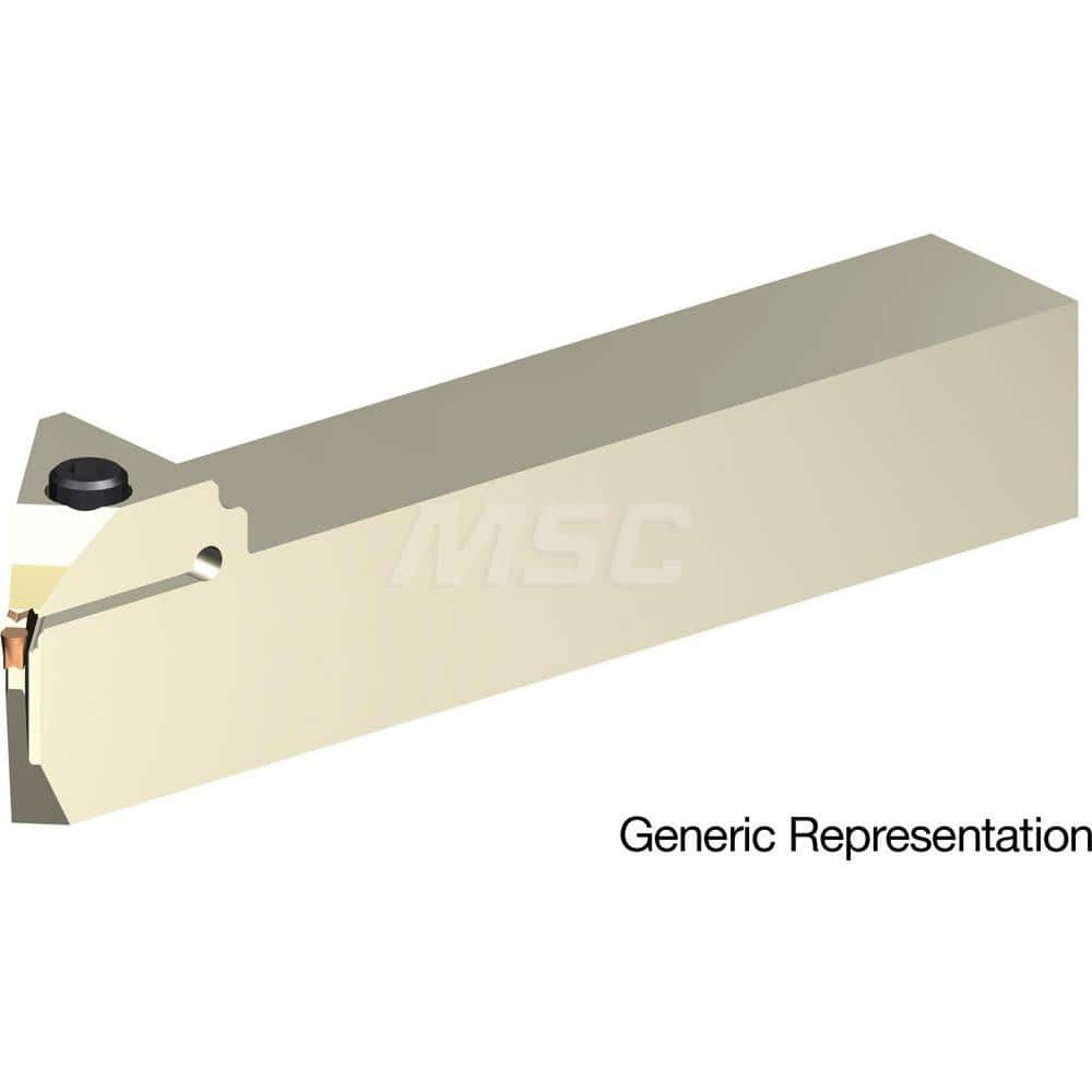 Indexable Cutoff Toolholder: 2 mm Max Depth of Cut, Right Hand 20 mm Shank Height, 20 mm Shank Width, Uses GCMN Inserts, Series GND