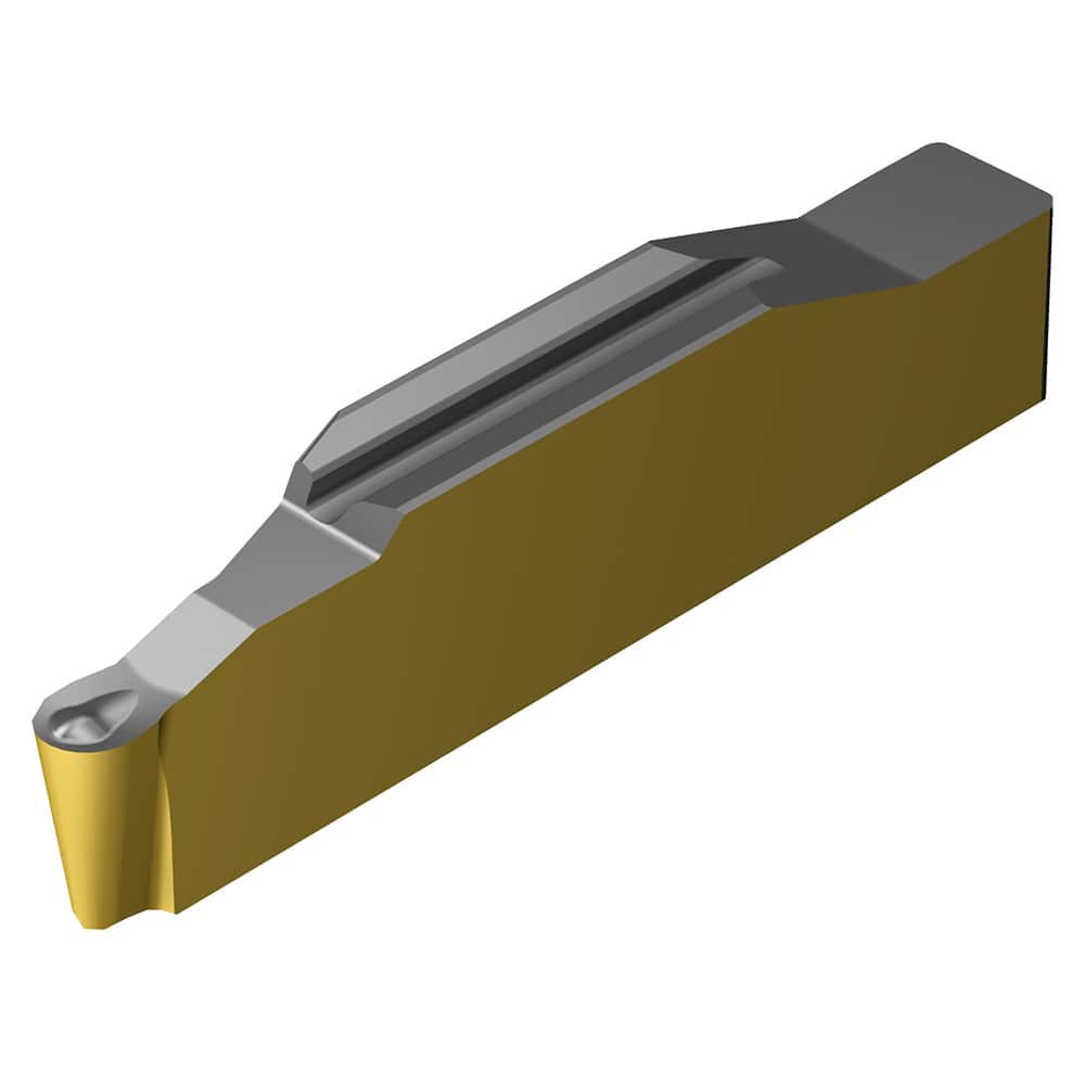 Profiling Insert: R123H1R 1.5 S205, Solid Carbide 0.0394″ Corner Radius, Series CoroCut 1-2