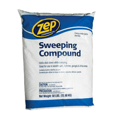 Sweeping Compound: Bag, Use on Garage & Shop Floors Hard Floor Care