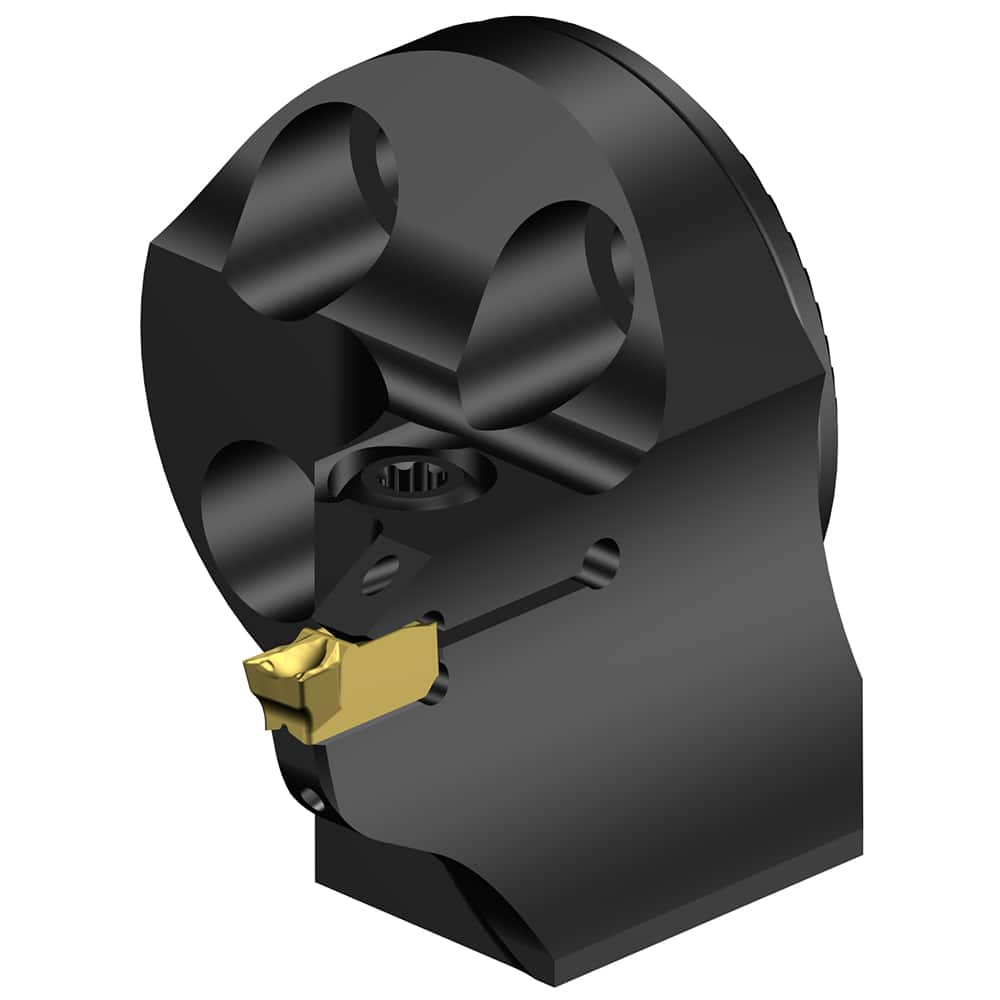 Modular Grooving Head: Right Hand, Cutting Head, System Size 32 0.3425″ Max Depth of Cut, Through Coolant, Series CoroCut QI