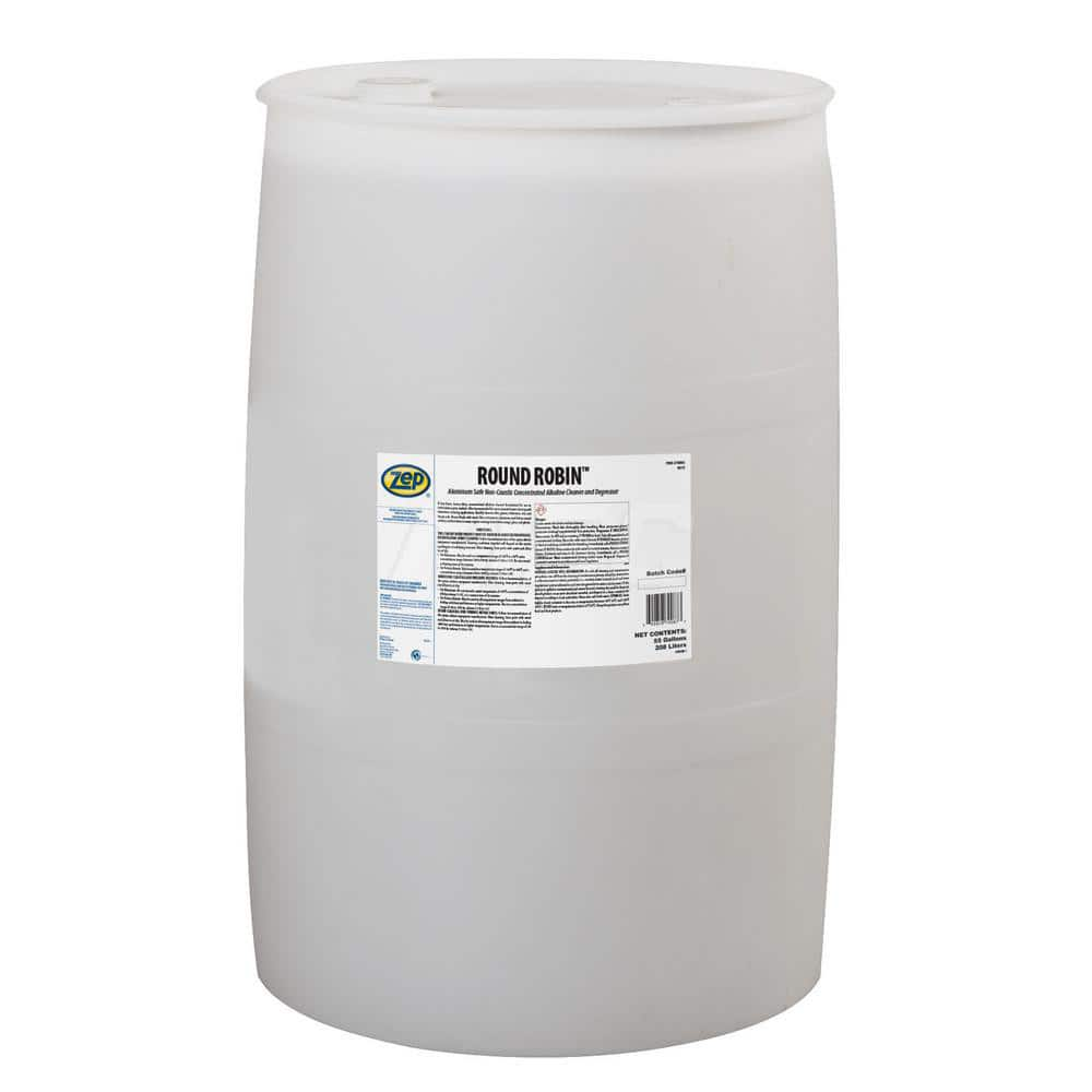 Round Robin Low-Foam, Alkaline Detergent and Degreaser