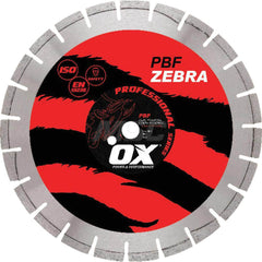 Wet & Dry Cut Saw Blade: 26″ Dia, 1″ Arbor Hole Use on Concrete, Standard Arbor