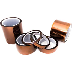 Polyimide Film Tape: 5/8″ Wide, 100' x 1 mil Thick Non-Adhesive, 100 to 500 ° F, Series PPT0.5