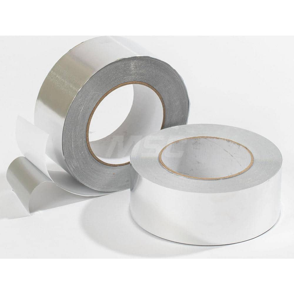 Duct Tape: 3-1/2″ Wide, 180' Long, 3.2 mil Thick, Aluminum Foil Acrylic Adhesive, 20 lb/in Tensile Strength, Series ALTC