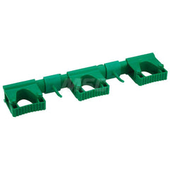 Mop & Broom Wall Hooks; Type: Wall Bracket; Number Of Holders: 5.000; Maximum Load Capacity: 6.61; Material: Polypropylene; TPE Rubber; Polyamide; Color: Green; Width (Inch): 3.43