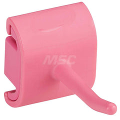 Mop & Broom Wall Hooks; Type: Wall Bracket; Number Of Holders: 1.000; Maximum Load Capacity: 6.61; Material: Polypropylene; Polyamide; Color: Pink; Width (Inch): 3.07