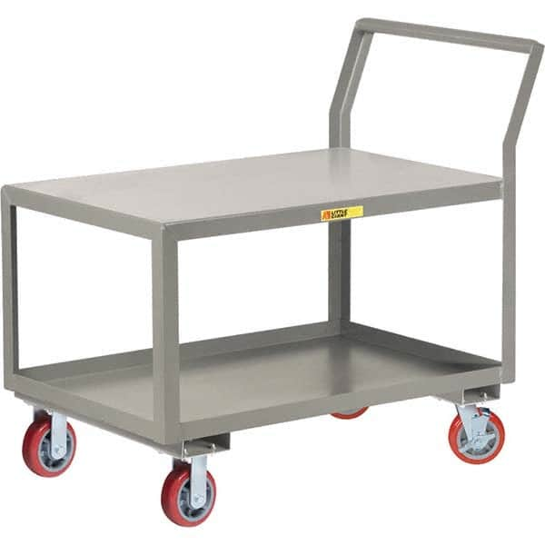 Utility Cart: Steel, Gray