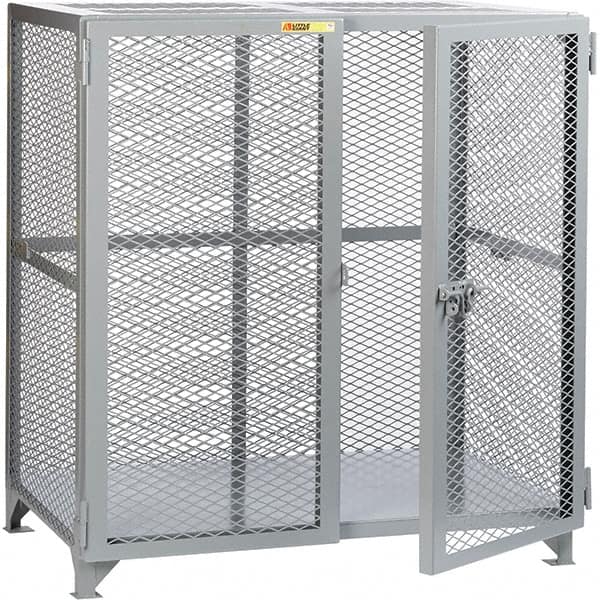 Little Giant - 1 Shelf Storage Cabinet - Steel, 61" Wide x 27" Deep x 52" High - A1 Tooling