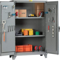 Little Giant - 2 Shelf Storage Cabinet - Steel, 60" Wide x 26" Deep x 78" High - A1 Tooling