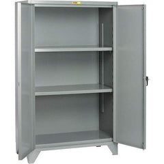 Little Giant - 2 Shelf Storage Cabinet - Steel, 48" Wide x 26" Deep x 78" High - A1 Tooling