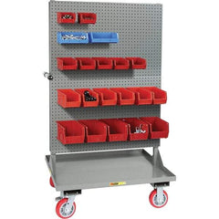 Little Giant - 30" Wide x 36" Long x 64" High Cart - Steel, Polyurethane Casters - A1 Tooling