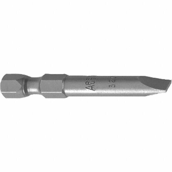 Apex - Power & Impact Screwdriver Bits & Holders; Bit Type: Power Bit ; Hex Size (Inch): 1/4 ; Phillips Size: #1 ; Overall Length Range: 3" - Exact Industrial Supply