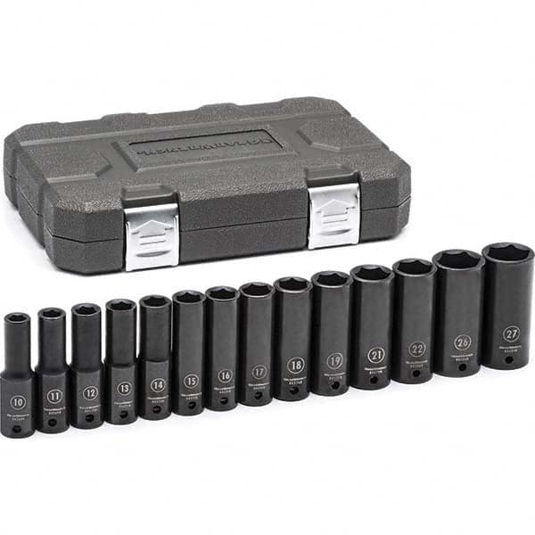 GEARWRENCH - Socket Sets Measurement Type: Metric Drive Size: 1/2 - A1 Tooling