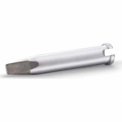 Weller - Soldering Iron Tips; Type: Chisel Tip ; For Use With: WP120; WXP120 - Exact Industrial Supply