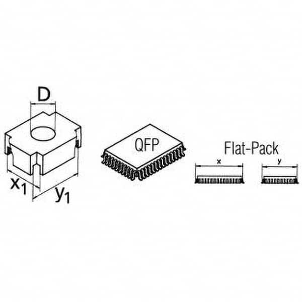 Weller - Soldering Station Accessories; Type: CSF Adapter; CSF Adapter ; Accessory Type: CSF Adapter ; For Use With: DS80;DSV80 - Exact Industrial Supply