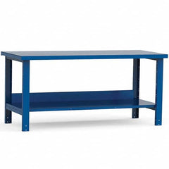 Stationary Workbench: Painted Avalanche Blue 1,100 lb Capacity