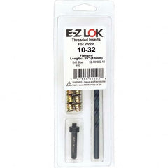 E-Z LOK - Thread Repair Kits Insert Thread Size (Inch): #10-32 Includes Drill: Yes - A1 Tooling