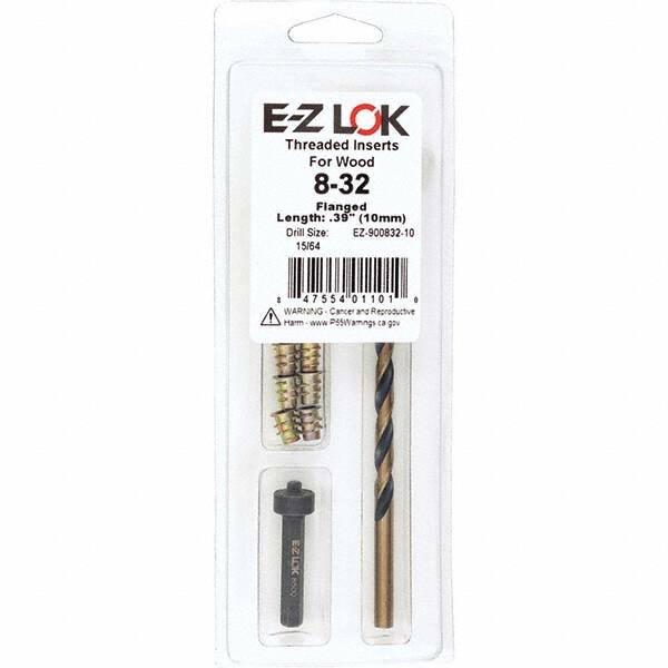 E-Z LOK - Thread Repair Kits Insert Thread Size (Inch): #8-32 Includes Drill: Yes - A1 Tooling