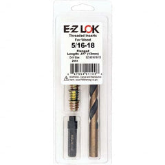 E-Z LOK - Thread Repair Kits Insert Thread Size (Inch): 5/16-18 Includes Drill: Yes - A1 Tooling