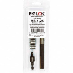 E-Z LOK - Thread Repair Kits Insert Thread Size (mm): M8x1.25 Includes Drill: Yes - A1 Tooling