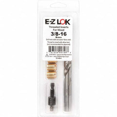 E-Z LOK - Thread Repair Kits Insert Thread Size (Inch): 3/8-16 Includes Drill: Yes - A1 Tooling