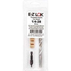 E-Z LOK - Thread Repair Kits Insert Thread Size (Inch): 1/4-28 Includes Drill: Yes - A1 Tooling