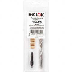 E-Z LOK - Thread Repair Kits Insert Thread Size (Inch): 1/4-20 Includes Drill: Yes - A1 Tooling