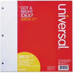 UNIVERSAL - Note Pads, Writing Pads & Notebooks Writing Pads & Notebook Type: Filler Paper Size: 8-1/2 x 11 - A1 Tooling