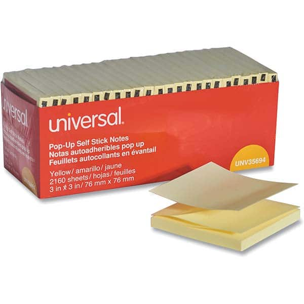 UNIVERSAL - Note Pads, Writing Pads & Notebooks Writing Pads & Notebook Type: Self-Stick Notes Size: 3 x 3 - A1 Tooling