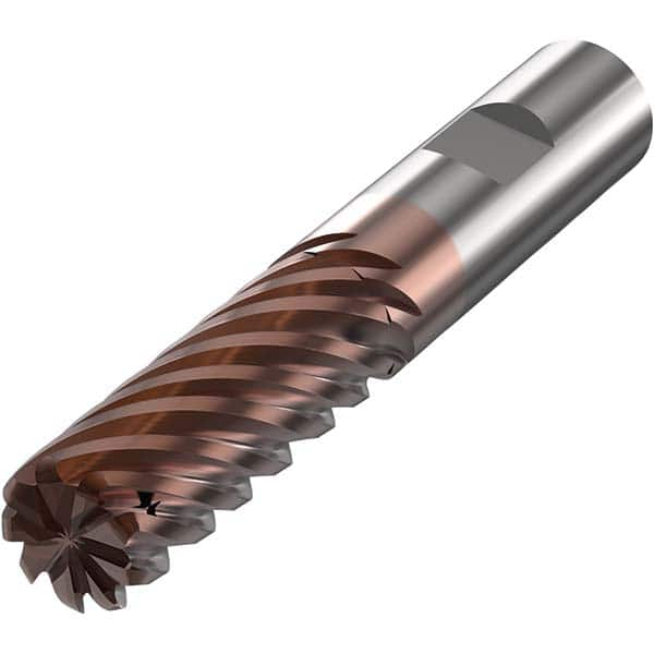 Seco - 16mm Diam 9 Flute Solid Carbide 3mm Corner Radius End Mill - A1 Tooling