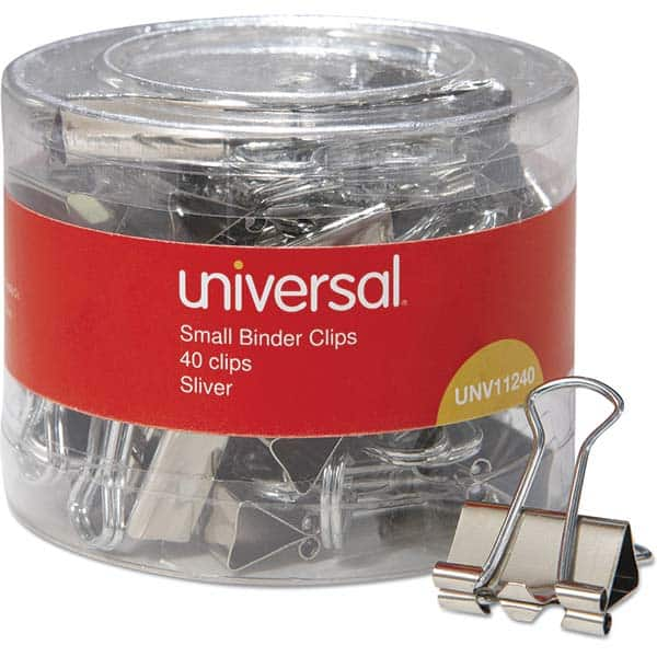 UNIVERSAL - Binder Clips Width (Inch): 0.75 Binder Type: Binder Clip - A1 Tooling