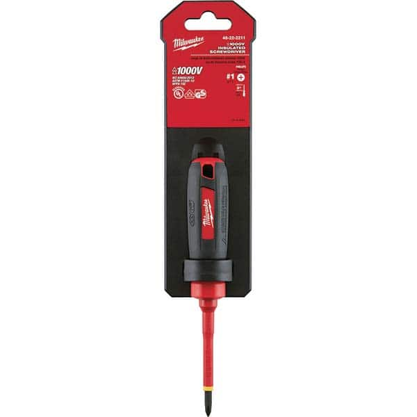 Milwaukee Tool - Precision & Specialty Screwdrivers Type: Screwdriver Overall Length Range: 7" - 9.9" - A1 Tooling