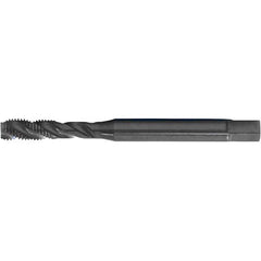 Spiral Flute Tap: 1/4-20, DIN & ANSI, 3 Flute, Modified Bottoming, 2B Class of Fit, Black Oxide Finish 1.26″ Thread Length, 3.1496″ OAL, Right Hand Flute, Right Hand Thread, Series PER-893SF