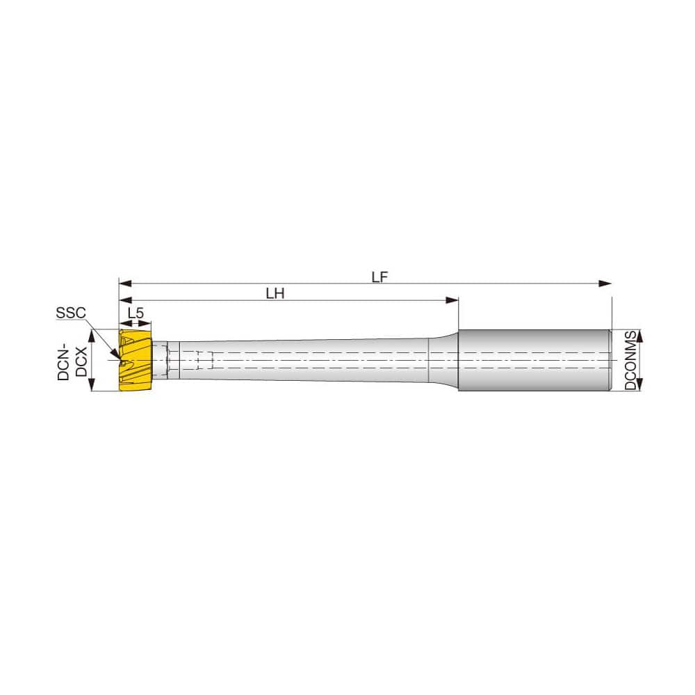 Modular Reamer Bodies; Clamping Method: Axial; Shank Diameter (mm): 0.6300; Shank Length (Decimal Inch): 1.5945 in; Overall Length (Decimal Inch): 3.48; Overall Length (mm): 3.48; Cutting Direction: Neutral; Shank Length (mm): 1.5945 in