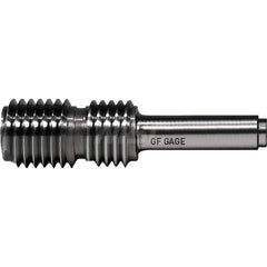 Thread Setting Go/No Go Gages; Type: Hilo Thread Setting Plug Gage; Go/No Go: No Go; Thread Size: #0-80; Classification: 2A; Calibrated: No; Traceability Certification Included: Certificate of Compliance; Thread Type: UNF; Handle Size: 000; Material: High