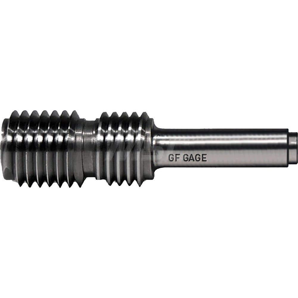 Thread Setting Go/No Go Gages; Type: Taperlock Hilo Setting Plug Gage; Go/No Go: No Go; Thread Size: M33x3.50; Classification: 6G; Calibrated: No; Traceability Certification Included: Certificate of Compliance; Thread Type: Metric; Handle Size: 5; Teeth p