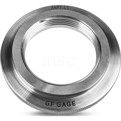 Ring Pipe Thread Gages; Thread Size: 1-11-1/2; Classification: L1; Calibrated: No; Traceability Certification Included: Certificate of Compliance; Thread Type: ANPT; Additional Information: Specification Met: SAE AS71051; Thread Size (Inch): 1-11-1/2