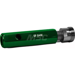 Pipe Thread Plug Gage: Tapered, 1/4-18, Single End