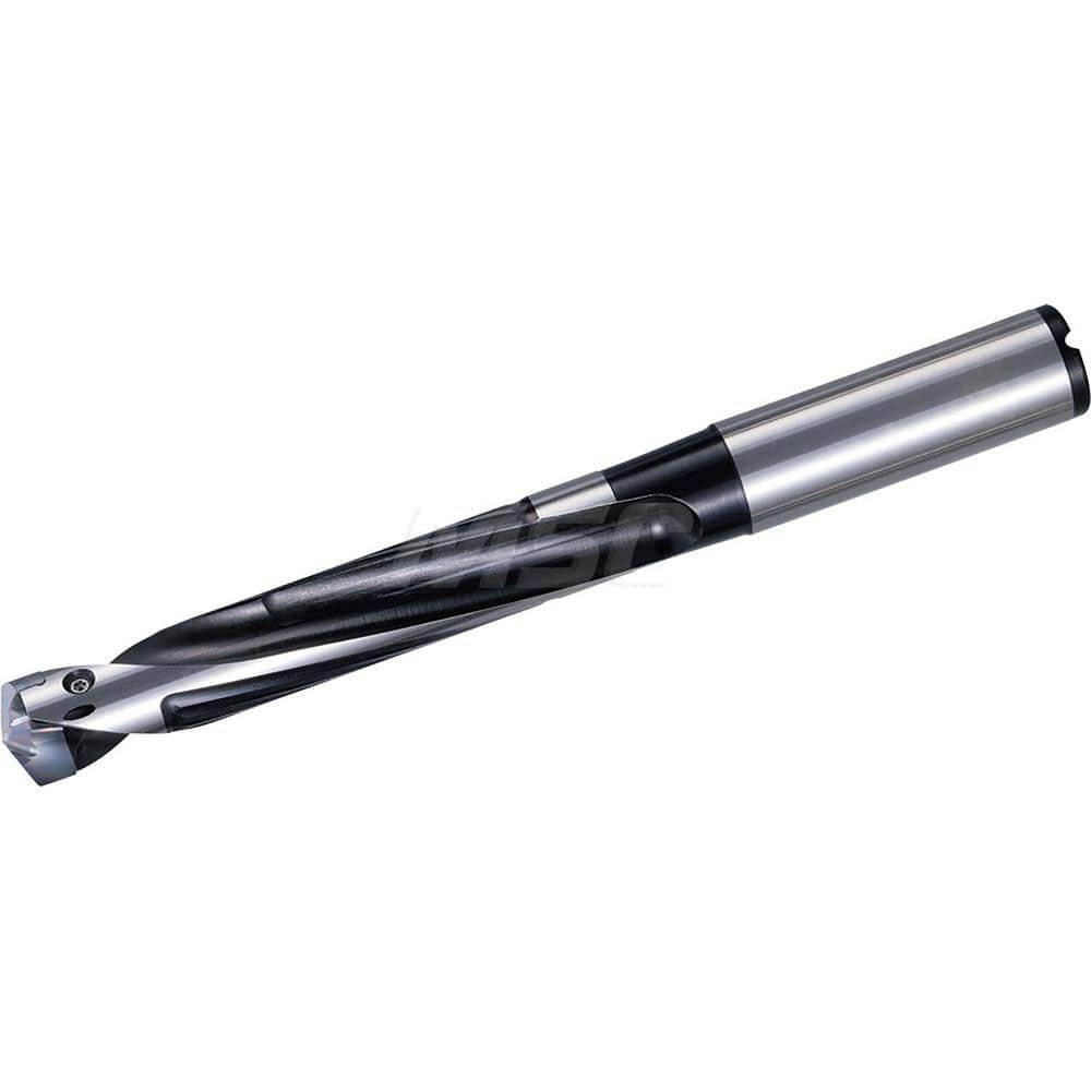 Replaceable Tip Drill: 13 to 13.49 mm Drill Dia, 67.5 mm Max Depth, 14 mm Straight-Cylindrical Shank Seat Size 13, 132 mm OAL, Through Coolant