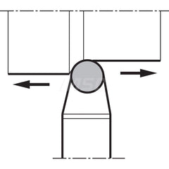 Indexable Turning Toolholders; Hand of Holder: Left Hand; Toolholder Style: CTN; Rake: Negative; Rake Angle: -6; Multi-use Tool: Yes; Lead Angle: 0.0; Insert Holding Method: Top Clamp; Shank Width (Decimal Inch): 0.9843; Insert Compatibility: RNM32 ™; Sha