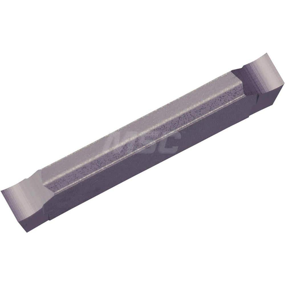 Cut-Off Inserts; Insert Style: GDG; Insert Size Code: 2020; Insert Material: Solid Carbide; Manufacturer Grade: PR1535; Cutting Width (mm): 2.00; Insert Holding Method: Clamp; Lead Angle Direction: Neutral; Insert Hand: Neutral; Lead Angle: 0; Relief Angl