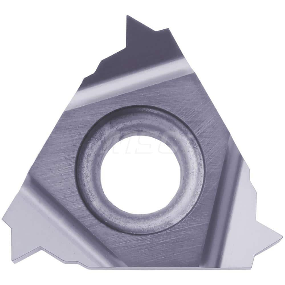 Laydown Threading Inserts; Insert Style: 16IR; Insert Size Code: 16; Insert Material: Solid Carbide; Manufacturer Grade: PR1115; Threads Per Inch: 11.50; Thread Type: Internal; Thread Standard: NPT; Insert Hand: Right Hand; Included Angle: 60; Series: 16I