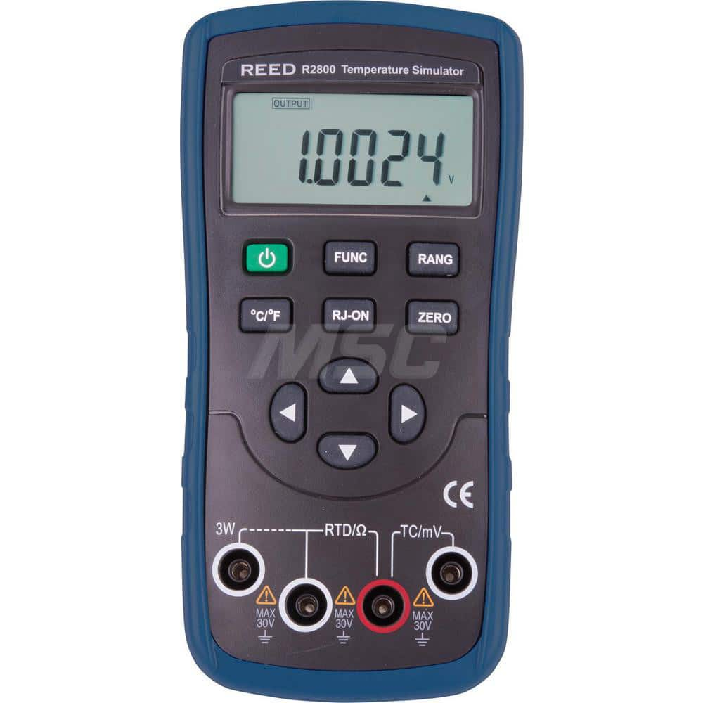 Thermocouple & RTD Calibrators; Calibrator Type: Multi-Function Calibrator; Measurement Type: Temperature/Voltage; Display Type: 6-Digit LCD