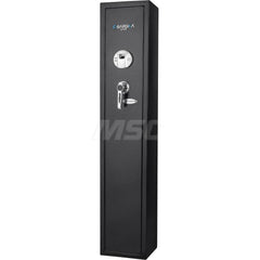 Safes; Type: Rifle Safe; Internal Width (Inch): 9-45/64; Internal Height (Inch): 51-3/4; Internal Depth (Inch): 6-19/64; External Width (Inch): 9-51/64; External Height (Inch): 52-11/64; External Depth (Inch): 8-39/64; UL Fire Rating (Hours): Not Rated; C